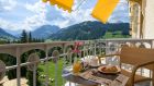 14.balcony summer view at Gstaad Palace