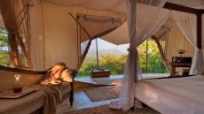 new swimming pool with cocktail glasses