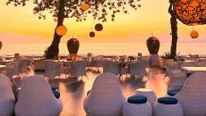 Sunset Beach Bar Grill Landscape Clear Intercontinental Bali Resort 2024