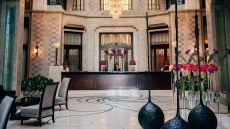  Lobby  Four  Seasons  Gresham  Palace  Budapest.