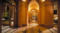 courtyard entrance tower lobby