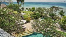  Waterfall  Garden  Four  Seasons  Bali  Jimbaran  Bay.