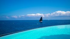 infinity pool views Cap Estel