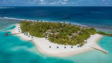 See more information about Naladhu Private Island Maldives Exterior View Aerial at Naladhu Private Island
