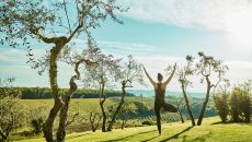 Yoga In The Garden 1 COMO Castello del Nero