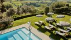 Garden Pool Terrace with Pool Attendant COMO Castello del Nero