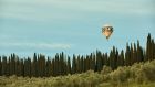 Hot Air Ballooning over Estate COMO Castello del Nero