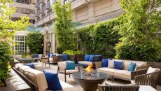 patio daytime Fairmont Washington DC Georgetown