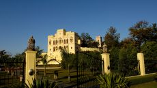 Exterior entrance gate