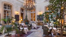 La Mirande Patio at La Mirande