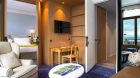 bedroom and sitting room