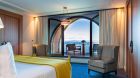 bedroom private balcony water view