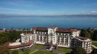 Exterior aerial water view