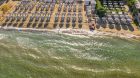 beach aerial Divani Apollon