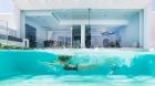 signature suite 130 sea view with private glass pool 1 Kivotos Mykonos