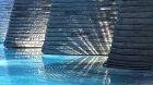 illuminated pool