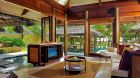 Villa sitting room with private pool