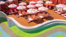 SEMIRAMIS Pool Drone View 4 at Semiramis Hotel Athens