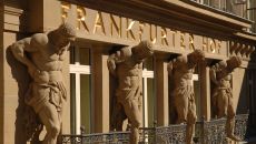 Facade at Steigenberger Frankfurter Hof