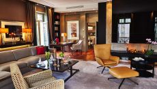 Royal Suite Living room at Steigenberger Frankfurter Hof