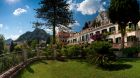 Hotel exterior hillside view