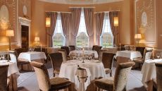 Dining room garden view