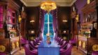 Private dining purple