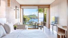 deluxe bungalow sea view at Cape Sounio