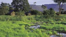 tent exterior grasslands