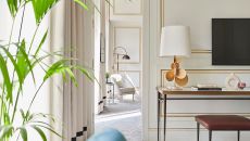 guestroom at Hotel du Louvre in the Unbound Collection by Hyatt