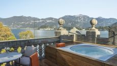 13 Rooftop Corner Suite Terrace at Grand Hotel Tremezzo