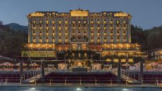 37 By night at Grand Hotel Tremezzo