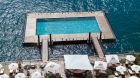 exterior floating swimming pool