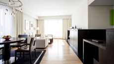 Grand Executive Suite Dining and Living Room View