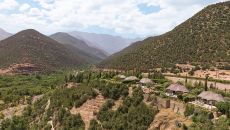 Berber Tents Overview 1 at Kasbah Tamadot