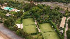 Tennis Courts With Guests 3 at Kasbah Tamadot