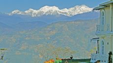 Mountains from the Water Lily Bungalow
