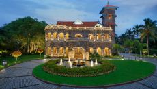 Kovalam Palace Exterior Dusk