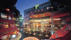 Hotel exterior at Grand Hyatt Fukuoka