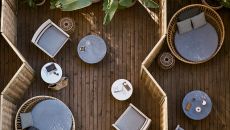 Connecting Terrace at Hotel Pulitzer Barcelona