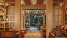 El Fresco oasis at Hotel Pulitzer Barcelona