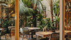 El Fresco oasis at Hotel Pulitzer Barcelona