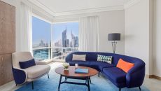 Junior Suite Living Room at Fairmont Dubai