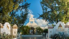 Hotel Front Entrance A Spice Island Beach Resort