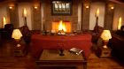 lounge fireplace