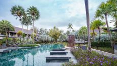 Pool 2 Overlooking to garden sideview The Slate