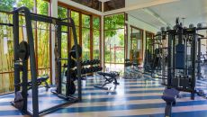 Fitness Studio Smith Machine Cable Jungle The Slate