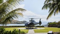 qualia private helipad qualia Great Barrier Reef