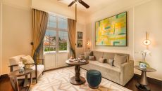 7.Metropole suite living room sofa bed at Sofitel Legend Metropole Hanoi