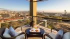 Private balcony with city view